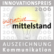 OLfolders ist für den Bereich 'Kommunikation' in Unternehmensnetzwerken mit MS Outlook ausgezeichnet worden und hat für diese Leistung einen Innovationspreis erhalten.